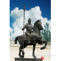 bronze life size equestrian statue